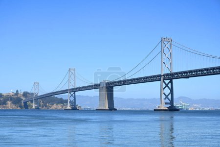 Photo for Oakland Bay Bridge in San Francisco, CA, USA - Royalty Free Image