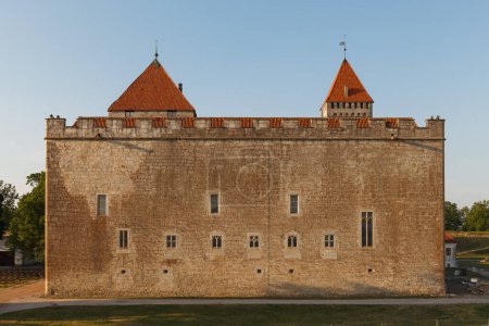 Kuressaare Castle in Saaremaa, Estonia. Sunny summer day.