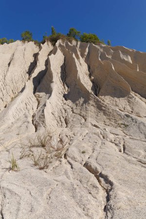 Sandhänge eines verlassenen Steinbruchs. Rummu, Estland