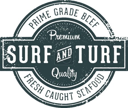 Téléchargez les photos : Surf et Turf Fine Dining Restaurant Timbre - en image libre de droit