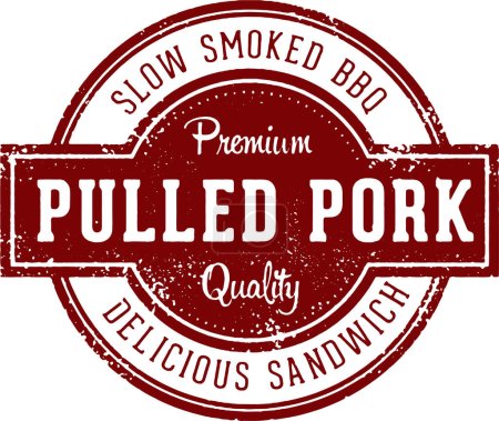 Téléchargez les photos : Sandwich au porc haché BBQ Premium - en image libre de droit
