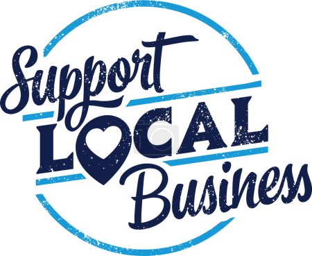 Support Local Business Stamp