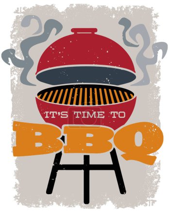 Téléchargez les photos : Il est temps de BBQ Grill - en image libre de droit