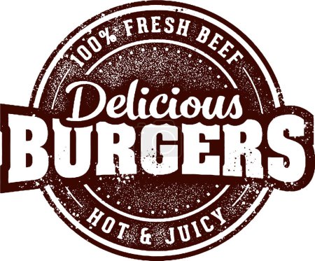 Téléchargez les photos : Délicieux Burgers de boeuf Restaurant signe - en image libre de droit