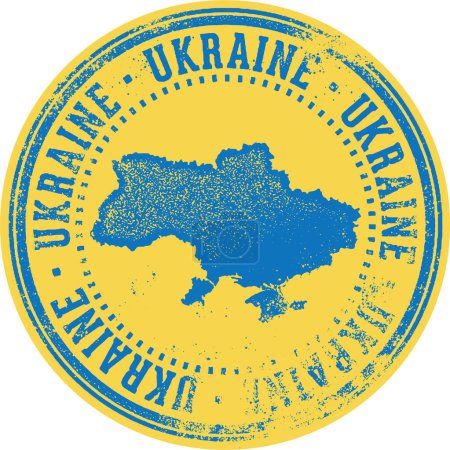 Téléchargez les photos : Ukraine Pays Timbre Vintage - en image libre de droit