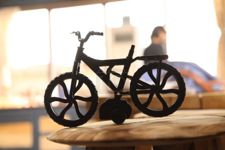 Bicycle in a Showcase