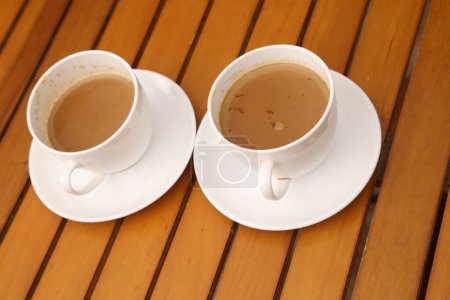 Photo for Tea Cups on the table - Royalty Free Image