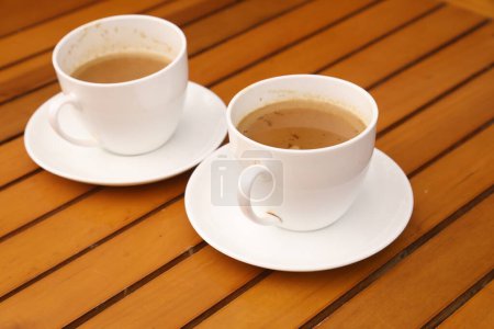 Photo for Tea Cups on the table - Royalty Free Image