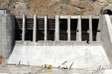 Water Reserve Dam construction