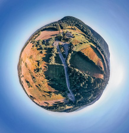 Photo for Tiny planet -Stone Mountains (Kamienne Gory) in Poland - Royalty Free Image