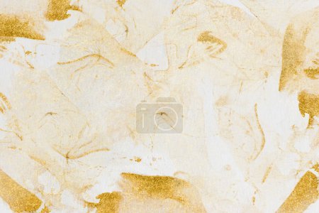 Téléchargez les photos : Gold Grunge Texture avec effet de détresse. Texture de mur grunge or. Fond patiné abstrait. - en image libre de droit