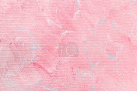 Téléchargez les photos : Fond peint à l'huile abstrait rose, texture du pinceau avec espace de copie pour la conception - en image libre de droit