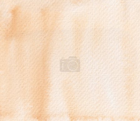 Photo for Peach, beige watercolor, ink, abstract background texture. - Royalty Free Image