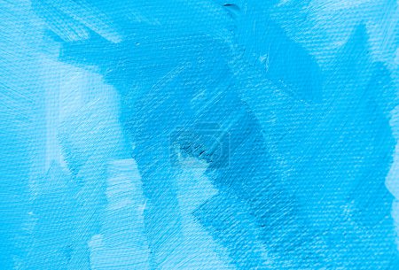 Foto de Abstracto azul pintura al óleo textura fondo - Imagen libre de derechos