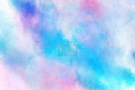 Foto de Fantasía lisa rosa claro, tonos púrpura y azul acuarela papel texturizado - Imagen libre de derechos