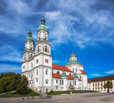 Foto de Basílica barroca de San Lorenzo en Kempten (Baviera, Alemania)
) - Imagen libre de derechos