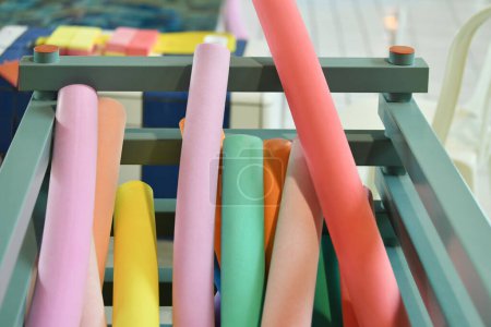 Colorful wacky Noodles, Swimming Pool Toys Foam Stick, Swimming Pool Noodles.