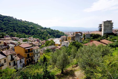 Téléchargez les photos : Nicastro old town in Lamezia Terme, Calabria, Italy - en image libre de droit
