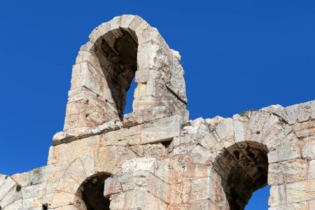 Photo for Detail of the Odeon of Herodes Atticus, Greece. High quality photo - Royalty Free Image