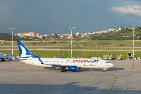 Téléchargez les photos : Une photo d'un avion AnadoluJet. - en image libre de droit