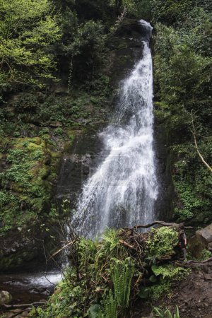 Cascada de Tsablenari en el Parque Nacional Mtirala, Georgia