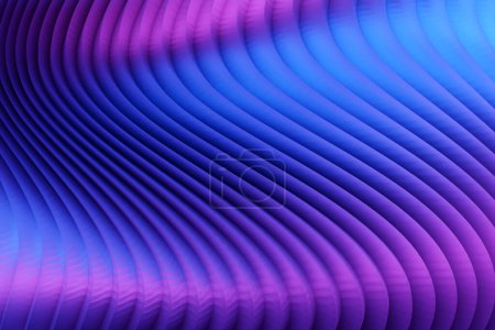 Foto de Abstract geometric lines design element.  Pink and blue horizontal striped background - Imagen libre de derechos