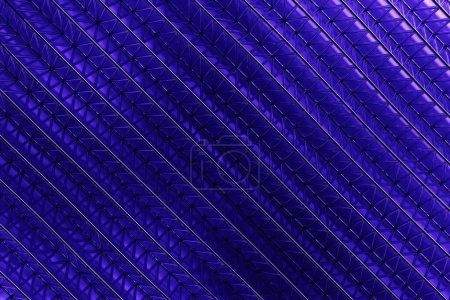 Foto de 3D illustration  purple  stripes , futuristic background. - Imagen libre de derechos