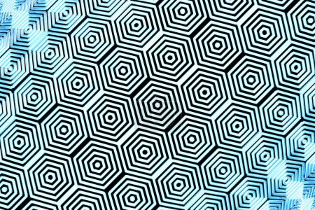 Foto de Beautiful    texture. Unique pattern  design. digital abstract pattern, 3D illustration - Imagen libre de derechos