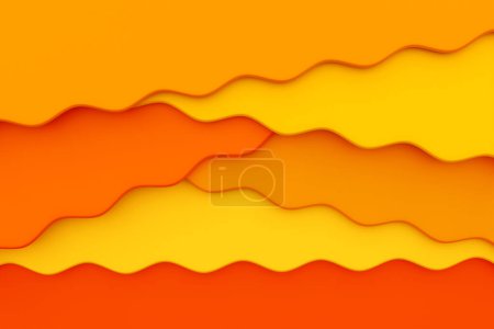 Foto de 3d illustration of a abstract  colorful background with lines.  Modern graphic texture. Geometric pattern. - Imagen libre de derechos
