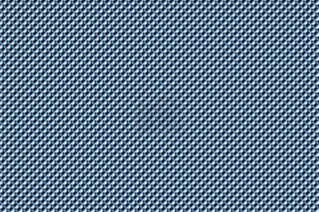 Photo for 3d illustration  blue pattern in geometric ornamental style . Abstract  geometric background, texture  .  Pattern Floor Mosaic - Royalty Free Image