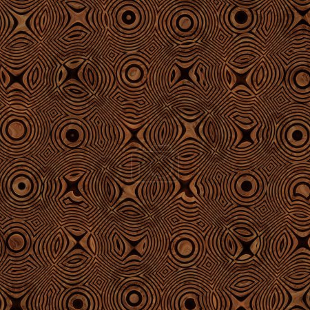 Téléchargez les photos : Vérifiez le tweed à carreaux marron et beige. Fond abstrait de différentes surfaces en zigzag avec texture chaotique naturelle en différentes couleurs, motif en bois texturé, texture en marqueterie de bois. - en image libre de droit