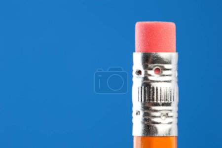Photo for Close up of single yellow pencil eraser - Royalty Free Image