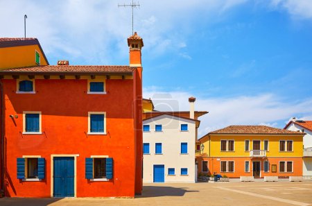 Téléchargez les photos : Caorle, Italie. Ville balnéaire méditerranéenne près de Venise en Vénétie r - en image libre de droit