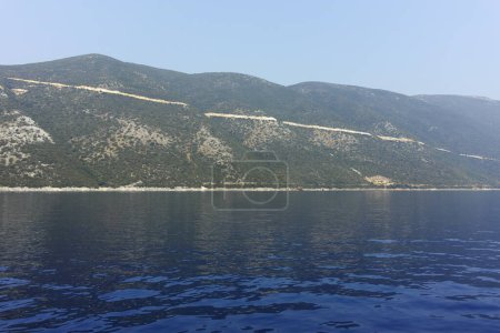Photo for Amazing Panoramic view of coastline of Lefkada, Ionian Islands, Greece - Royalty Free Image