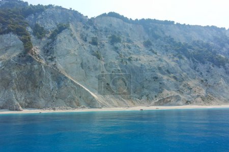 Photo for Amazing Panoramic view of coastline of Lefkada, Ionian Islands, Greece - Royalty Free Image
