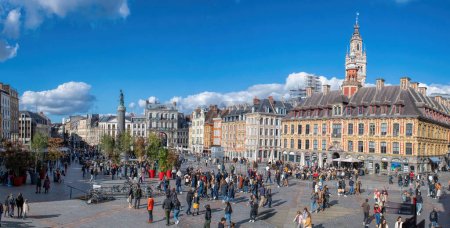 Photo for The main square of Lille - Royalty Free Image