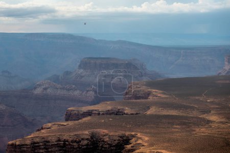 der Grand Canyon im Hubschrauberflug der Vereinigten Staaten