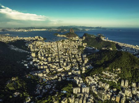 Téléchargez les photos : Panorama aérien de Rio de Janeiro, Brésil - en image libre de droit