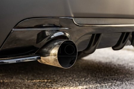 Photo for Tuned car sports exhausts - Royalty Free Image