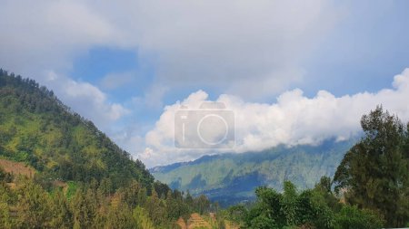 Téléchargez les photos : Photographie de paysages magnifiques au Mont Bromo, Java Est, Indonésie - en image libre de droit