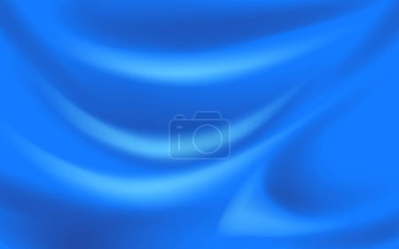 Téléchargez les photos : Fond abstrait, tissu de soie bleu ondulé, maille dégradée Illustration vectorielle EPS10 - en image libre de droit