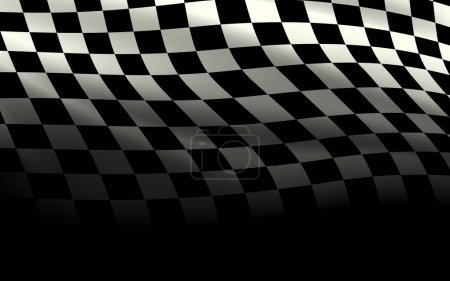 Téléchargez les photos : Drapeau fond noir Racing - en image libre de droit