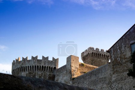 Photo for Photographic documentation of the castle of Populonia, an ancient village in Tuscany Italy - Royalty Free Image
