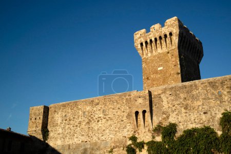 Photo for Photographic documentation of the castle of Populonia, an ancient village in Tuscany Italy - Royalty Free Image