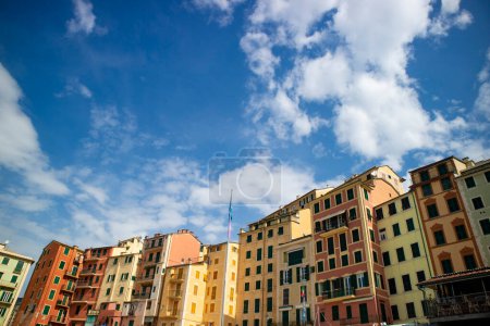 Photo for Photographic documentation of the characteristic colorful village of Camogli Liguria Italy - Royalty Free Image