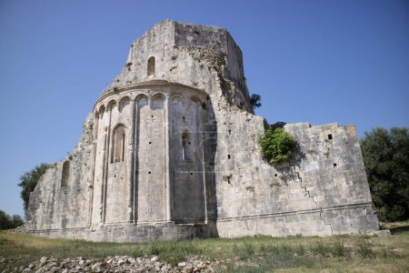 Foto de Documentación fotográfica de los restos de la Abadía de San Bruzio Italia - Imagen libre de derechos