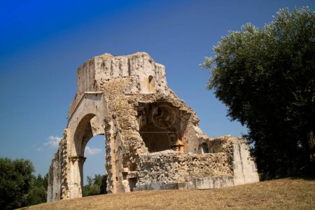 Téléchargez les photos : Documentation photographique des restes de l'abbaye de San Bruzio Toscane - en image libre de droit