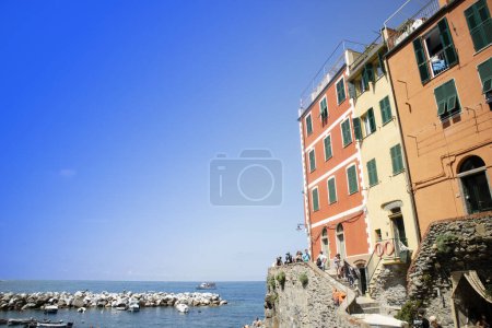 Photo for Photographic documentation of the town of Riomaggiore Cinque Terre Liguria - Royalty Free Image