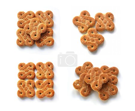 Photo for Cookies isolated on white background - Royalty Free Image