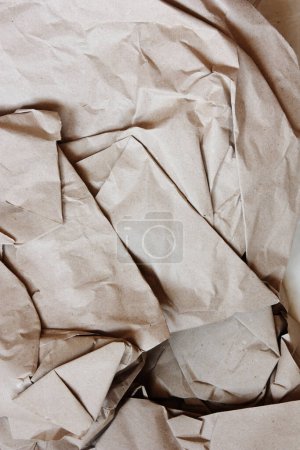 Photo for Crumpled paper as background - Royalty Free Image